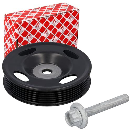 FEBI BILSTEIN Riemenscheibe, Kurbelwelle 185532 | Kompatibel mit: AUDI A1, A1 Sportback, A3, A3 Cabriolet, A3 Sportback, SEAT ALHAMBRA, ALTEA, ALTEA XL, CORDOBA, IBIZA III