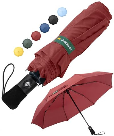 Chakipee Compact Automatic Umbrella For Men and Women Windproof 8 ribs