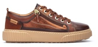 Pikolinos Sneakers in Leder RIELLS für Frauen Farbe CAOBA