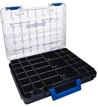 Sortimo T-BOXX G mit 23 Insetboxen H63 – Transparenter Deckel, robuste Kleinteilebox für Werkstatt & Fahrzeug – Flexible Unterteilung, sichere Aufbewahrung & schneller Zugriff – Kompatibel mit WorkMo
