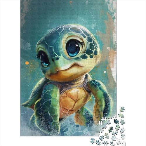 Sea Schildkröte Puzzle 1000 Teile Puzzle Für Erwachsene Und Kinder Ab 14 Jahren Puzzel 1000pcs (75x50cm)