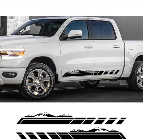Pickup Tür Seite Berg Aufkleber Dekor Auto Aufkleber Auto Zubehör, Für Ford F150, Für Ranger, Für Toyota, Für Hilux, Für Tacoma Dodge, Für RAM, Für Isuzu, Für Dmax