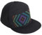 LED CAP, 16x32 BT App Control Programmierbares LED -Hut für Festivalparty Carnival Concert 5V 2A