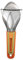 EIRZNGXQ 3-in-1 Mango Slicer, Stainless Steel Mango Remover Tool, Kitchen Small Vegetable Carving Tool for Fruit Vegetable Use (Orange 1SET)
