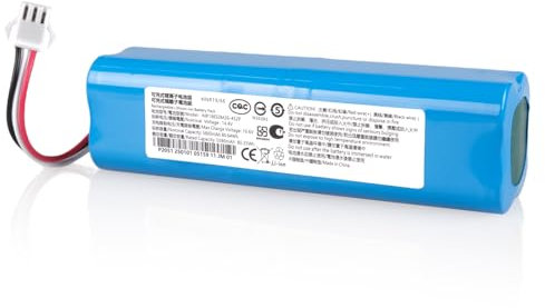 6800 mAh Akku Kompatibel mit Proscenic M7 Pro M8 Pro M7 Max, Uoni V980 Max, V980 Plus, AIRROBO T9+ T10+ T20+, Lydsto R1, Xiaomi S9, Onson J30 Pro, Roidmi Eve Plus Staubsauger