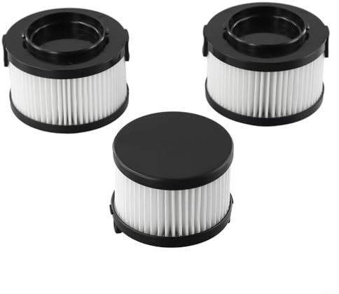 Staubsaugerfilter-Set für Redkey F10 (23.000Pa Modell), inkl. 2 Haupt-HEPA-Filter + 1 Vorfilter, fortschrittliche Filtration für Staub/Pollen/Tierhaare, werkzeugloser Ersatz