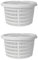 Genérico 2 Cesta De Filtro De Skimmer, Cesta Skimmer Piscina, SP1091lX, con Asa, Red Piscina Limpieza, Repuesto para Skimmers Automáticos, con Fijación, 19x14,5x11cm