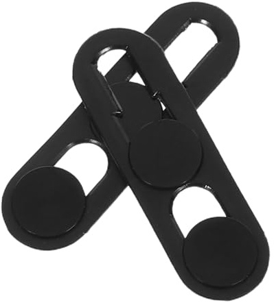 Veemoon 2pcs Cover Sticker for Webcam Cover Slider Privacy Shield Slide Webcam Lens for Accessories Black
