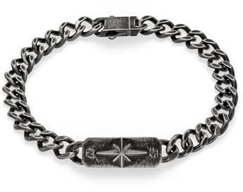 s.Oliver Herren Schmuck – Halskette, Armband und Ring im Kompassdesign mit Edelstahldetails – Klassisch, Zeitlos und Maskulin – Perfekte Geschenkidee