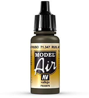 Vallejo Model Air 71347 Russian AF Dark Green (17ml)