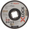 Bosch Professional 1 x Standard for Inox X-LOCK Cutting Disc (for Stainless Steel, Diameter 115 mm, Accessories Angle Grinder)