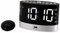 Soundmaster UR580SW UKW Radiowecker Hörgeschädigte Schwerhörigkeit Gehörlose Taubheit Tiefschläfer schnurloses Vibrationskissen Bettschüttler Batterie Backup Jumbo Display LED USB Ladebuchse