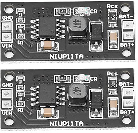 2Pcs Charging Module 1-8 Cell Nickel–Cadmium/Nickel–Metal Hydride Battery Charger Electronic Components for Kid Toys Car Digital Cameras Solar Charging (NIUP11TA_4S 1-Cell(4S))