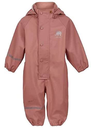 CELAVI Unisex Basic PU rain Suit Regenmantel, Burlwood, 100