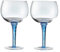 Denby Set di 2 bicchieri da gin blu imperiale