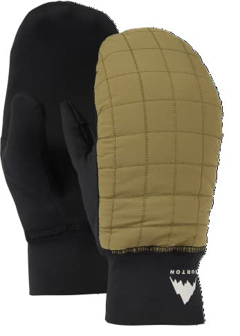 Burton Standard Heavyweight Quilted Fäustlinge, Martini Olive, Größe M