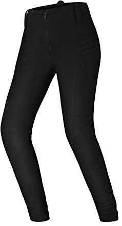 SHIMA Damen Nox 2.0 Motorrad Jeggings, Schwarz, S EU