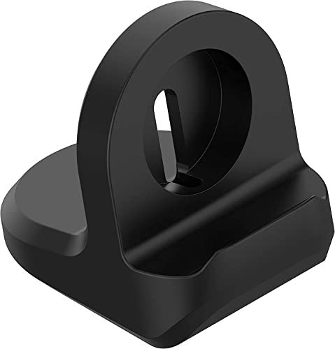 TUCANA Support compact compatible avec Samsung Galaxy Watch 6, 6 Classic, 5, 5 Pro – Support de chargeur mode table de nuit avec fente de gestion des câbles intégrée