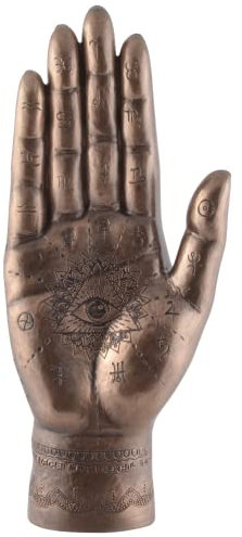 VOGLER Joh. Vogler GmbH Hand der Fatima mit magischen Symbolen verziert - bronziert by Veronese, 708-7988