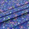 Stoff Meterware Blüten Blumen Pflanzen Baumwolle - 1 Meter, geblümt, Blumenstoff, Blümchen, Kissen, Bettwäsche, Kinder, Bekleidung, Sommer, Basteln, Nähen, Deko, DIY (Blumen Adela Blau)
