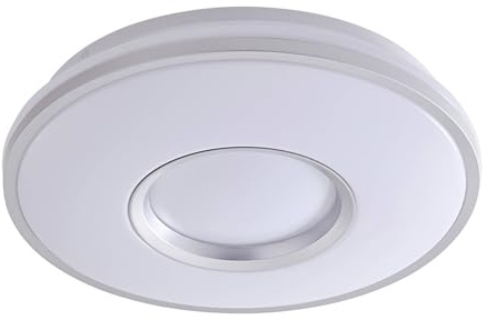 Lindby LED Deckenleuchte Furgo (Modern) in Chrom aus Metall (1 flammig,) - Lampe Deckenlampe Badezimmerleuchte