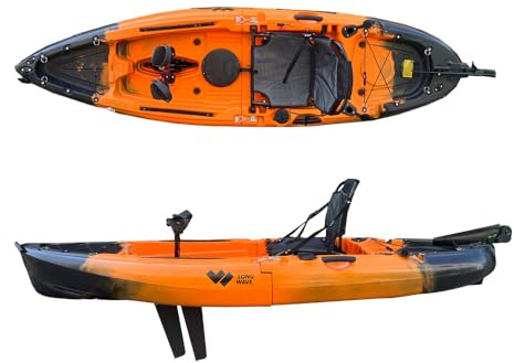 Long Wave Samoa demonterbar fiskekajak med pedaler..