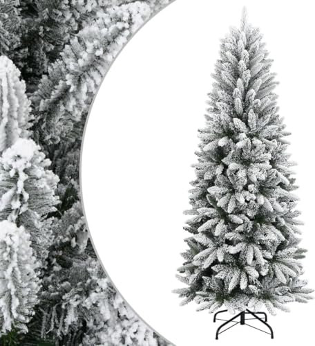 Willood Künstlicher Weihnachtsbaum Beschneit 210 cm PVC&PE