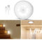 Motion Sensor Light for Home with USB Charging Wireless Self Adhesive LED Body Induction Lamp Sensor Light (Pack of 1) for Wardrobe Lights with Sensor Night Light for Cupboard Stairs-1 pc