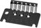 Ponte Tremolo per Chitarra, Ponte Tremolo per Chitarra a 6 Corde Sostituzione per Chitarra Elettrica, Ponte Tremolo per Chitarra Elettrica in Lega per Chitarra Stile Floyd Rose