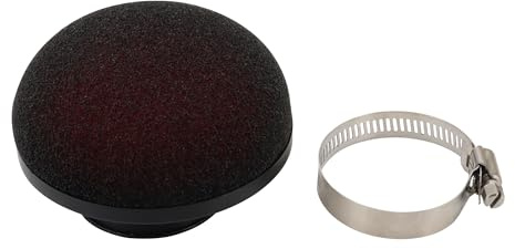 GOOFIT Filtro universale aria a spugna circolare nero 38mm Sostituzione per 2 stroke Engine mini Pocket Bike Mini Moto Scooter