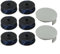 MoSundi Bobine de fil de rechange pour bobines et couvercles de débroussailleuse RLT4027, RLT4125, RLT5027, RLT5127, RLT6030, RLT6130, (6 + 2)
