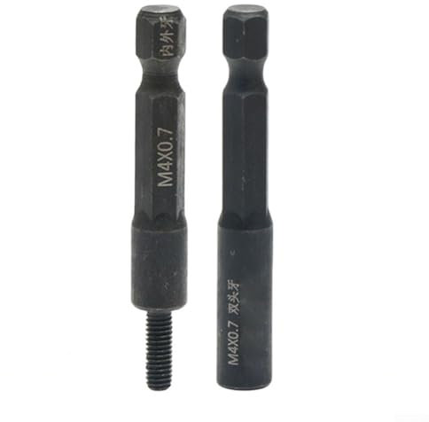 Juego de 2 adaptadores de enchufe M5 de 4 mm para pernos de suspensión y tuercas de inserción (4 mm)