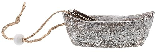 Holz Segelboot Modell Nautische Dekoration im Mediterranen Tischornament für Schlafzimmer Büro und Wohnzimmer Robust und Retro für Partys und