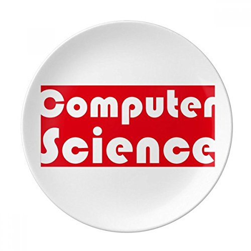 Naturalmente e grandi informatica rosso decorativo in porcellana piatto da dessert 20,3 cm, home Gift