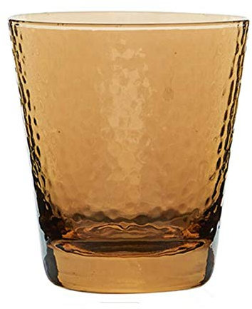 Vaso de cerveza sin plomo, cristal ámbar marrón, vaso de whisky, vidrio vintage en relieve, romántico para bebidas de agua