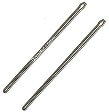 masar 22mm Ø 1mm Stifte Splinte zum Montieren und Entfernen von Armbandgliedern - 22 mm / 1.0 mm