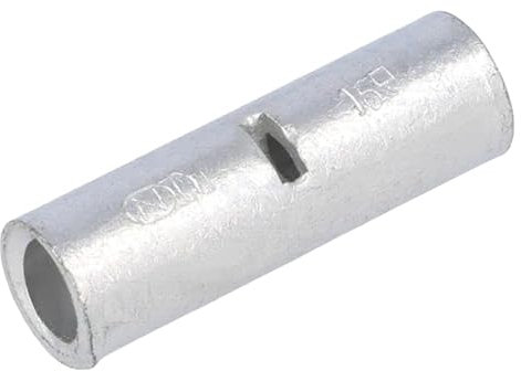 Stoßverbinder; Kupfer; 16mm2; verzinnt VA03-0038 JH16 Bootlace ferrule and butt splice