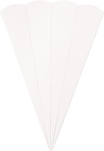 Folia Schultüten Rohlinge 68cm Weiß