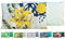 JACK Outdoor Lounge Kissen 30x50cm Motiv Dekokissen inkl. Füllung Wasserfest Sitzkissen Garten Stuhl, Farbe:Blütentraum Gold
