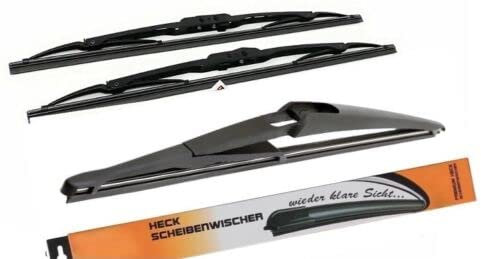 MR-Style SCHEIBENWISCHER vorne + hinten passend für NISSAN MICRA CC | K12