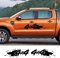 JEZOE 4x4 Off Road Pickup Trunk Car Decor Aufkleber, für Ford Ranger Raptor Isuzu Dmax Nissan NAVARA Toyota Hilux AmArok Autozubehör