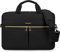 bagsmart Sac Ordinateur Portable 15.6 pour Femme Sacoche Professionnelle Grand Format avec Compartiment Cordonnier Idéal Bureau,Voyage d'affaires Noir (Adapté PC 15.6)
