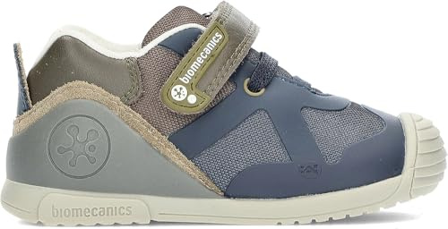 Biomecanics Baby-Jungen 231140 Low-top, Ocean Y Musgo, 18 EU