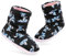 Disney Stitch Winter Hausschuhe Damen Mit Rutschfester Sohle - Reißverschluss - Baby Yoda Flauschige Hausschuhe Damen (Mehrfarbig Stitch, 36-37 EU)