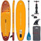 Aqua Marina Aufblasbar Sup Board Stand up Paddle AQUAMARINA Fusion Komplette Packung 330x81x15cm mit Carbon Paddel