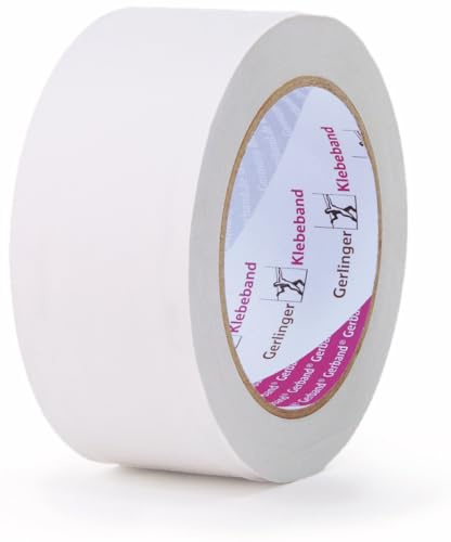 gerband PVC-Klebeband 566, 25 mm, 33 m, weiß, beschreibbar
