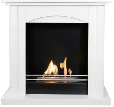 Biocamino da pavimento matera bianco 2,0 kw