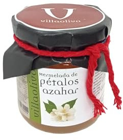Villaolivo - Mermelada De Pétalos De Azahar 210g | Mermelada De Pétalos Gourmet | 100% Natural |