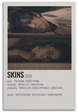 Terp Skins Poster, Wandkunst, Filme und Musik, Poster, Geschenk für Freunde, Schlafzimmer, Wohnzimmer, Dekoration, modern, ästhetisch, 30 x 45 cm, ungerahmt