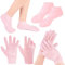 2 Paia Rosa Calzini In Silicone Per Piedi Calzini In Silicone Per Pedicure Calzini Silicone Calzini In Silicone Per Pedicure Da Donna Maschera Mani Esfoliante E Rigenerante